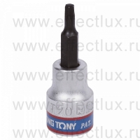 402320 Торцевая головка 1/2" с отвёрточной вставкой для винтов с внутренним Torx профилем, T20, L = 60 мм. 