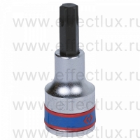 402350 Торцевая головка 1/2" с отвёрточной вставкой для винтов с внутренним Torx профилем, T50, L = 60 мм.
