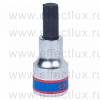 402355 Торцевая головка 1/2" с отвёрточной вставкой для винтов с внутренним Torx профилем, T55, L = 60 мм.