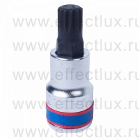 402612 Торцевая головка 1/2", с отвёрточной вставкой для винтов с внутренним Spline профилем, M12, L = 60 мм.