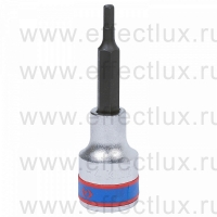 403504 Головка торцевая 1/2", с отвёрточной вставкой Hex, 4 мм, L = 80 мм. 