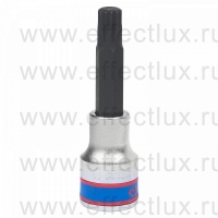 403610 Торцевая головка 1/2", с отвёрточной вставкой для винтов с внутренним Spline профилем, M10, L = 80 мм.