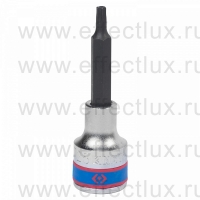 403725 Торцевая головка 1/2", с отвёрточной вставкой для винтов с внутренним TORX® профилем с отверстием, T25, L = 80 мм.