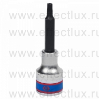 403727 Торцевая головка 1/2", с отвёрточной вставкой для винтов с внутренним TORX® профилем с отверстием, T27, L = 80 мм.