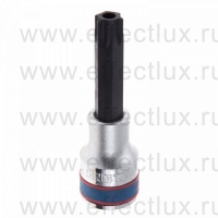 403755 Торцевая головка 1/2", с отвёрточной вставкой для винтов с внутренним TORX® профилем с отверстием, T55, L = 80 мм.