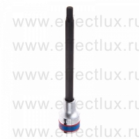 40D506 Торцевая головка 1/2" с отвёрточной вставкой шестигранником Hex, 6 мм., L = 140 мм.