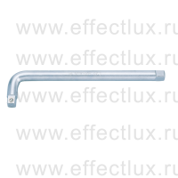 4581-10 Вороток 1/2", 250 мм., Г-образный