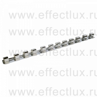 8741312 Планка с клипсами-держателями для головок 1/2", на 12 шт.