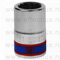 633021M Головка торцевая стандартная двенадцатигранная 3/4", 21 мм.