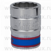 633027M Головка торцевая стандартная двенадцатигранная 3/4", 27 мм. / 1.1/16"