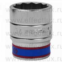 633034M Головка торцевая стандартная двенадцатигранная 3/4", 34 мм.