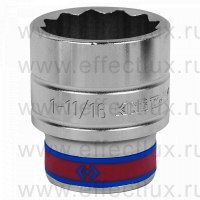 633054S Головка торцевая стандартная двенадцатигранная 3/4", 1.11/16", дюймовая