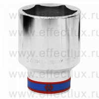 623554M Головка торцевая удлинённая шестигранная 3/4", 54 мм.