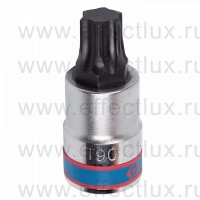 602390 Головка торцевая 3/4", Torx, T90, L = 80 мм.