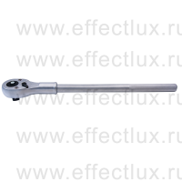 6778-20FS Трещотка 3/4", 500 мм., 24 зубца, флажковая с кнопкой