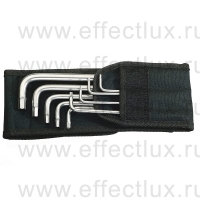 WERA 3950/9 Hex-Plus Imperial Stainless 1 Набор Г-образных ключей, дюймовых, нержавеющая сталь, 9 предметов WE-022721