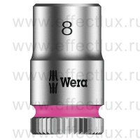 WERA 8790 HMA Торцевая головка Zyklop 1/4", размер: 8 мм. WE-003507