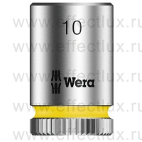 WERA 8790 HMA Торцевая головка Zyklop 1/4", размер: 10 мм. WE-003509