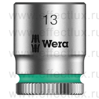 WERA 8790 HMA Торцевая головка Zyklop 1/4", размер: 13 мм. WE-003512