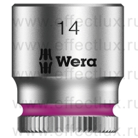 WERA 8790 HMA Торцевая головка Zyklop 1/4", размер: 14 мм. WE-003513