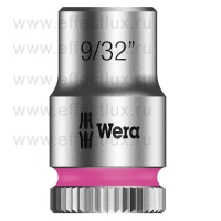 WERA 8790 HMA Торцевая головка Zyklop 1/4", размер: 9/32" WE-003517