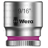 WERA 8790 HMA Торцевая головка Zyklop 1/4", размер: 9/16" WE-003523