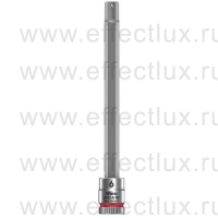 WERA 8740 A HF Торцевая головка для винтов с внутренним шестигранником Zyklop с приводом 1/4", с фиксирующей функцией, размер: 6 мм.х100 мм. WE-003338