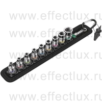 Belt A 1 Набор торцовых головок Zyklop с фиксирующей функцией, 1/4", 10 предметов WE-003880