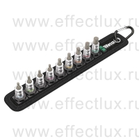 Belt A Imperial 1 Набор торцевых головок Zyklop, с отвёрточными вставками для внутреннего шестигранника, с фиксирующей функцией, 1/4", 9 предметов WE-003884