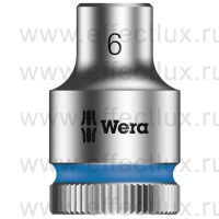 WERA 8790 HMB Торцевая головка Zyklop 3/8", размер: 6 мм. WE-003551