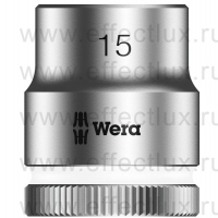 WERA 8790 HMB Торцевая головка Zyklop 3/8", размер: 15 мм. WE-003560