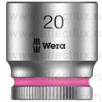 WERA 8790 HMB Торцевая головка Zyklop 3/8", размер: 20 мм. WE-003565