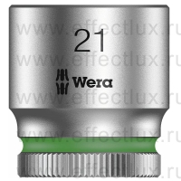 WERA 8790 HMB Торцевая головка Zyklop 3/8", размер: 21 мм. WE-003566