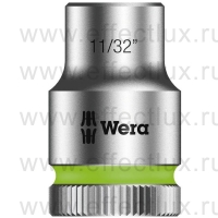 WERA 8790 HMB Торцевая головка Zyklop 3/8", размер: 11/32" WE-003571