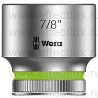 WERA 8790 HMB Торцевая головка Zyklop 3/8", размер: 7/8" WE-003580