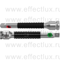 WERA 8796 SB Zyklop Удлинитель со стопором "flexible-lock" и гильзой свободного хода, 3/8" x 125 мм. WE-003591