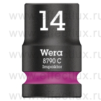 WERA 8790 C Impaktor Ударная шестигранная торцевая головка 1/2", размер: 14 мм. WE-004571