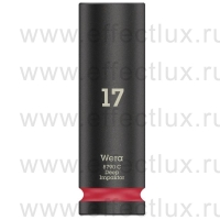 WERA 8790 C Impaktor Deep Удлинённая ударная шестигранная торцовая головка 1/2", размер: 17 мм. WE-004834