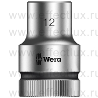 WERA 8790 HMC Торцевая головка Zyklop 1/2", размер: 12 мм. WE-003603