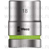 WERA 8790 HMC Торцевая головка Zyklop 1/2", размер: 18 мм. WE-003609