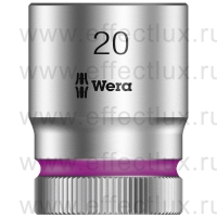 WERA 8790 HMC Торцевая головка Zyklop 1/2", размер: 20 мм. WE-003611