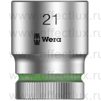 WERA 8790 HMC Торцевая головка Zyklop 1/2", размер: 21 мм. WE-003612