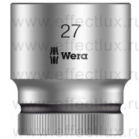 WERA 8790 HMC Торцевая головка Zyklop 1/2", размер: 27 мм. WE-003615