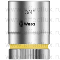 WERA 8790 HMC Торцевая головка Zyklop 1/2", размер: 3/4" WE-003625