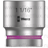 WERA 8790 HMC Торцевая головка Zyklop 1/2", размер: 1.1/16" WE-003632