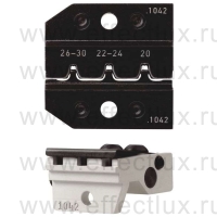 RENNSTEIG Обжимная плашка, и приёмник контактов для скрученных и штампованных контактов 12.1042 RE-6241042301 / 624 1042 3 01