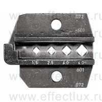 RENNSTEIG Плашка обжимная 12.72 для точечных контактов RE-62407230 / 624 072 3 0