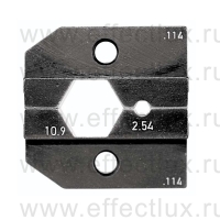 RENNSTEIG Плашка обжимная 12.114 для коаксиальных контактов RE-62411430 / 624 114 3 0