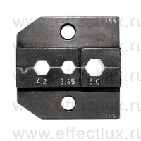 RENNSTEIG Плашка обжимная 12.155 для волоконно-оптических контактов RE-62415530 / 624 155 3 0