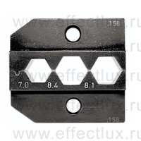 RENNSTEIG Плашка обжимная 12.158 для коаксиальных контактов RE-62415830 / 624 158 3 0